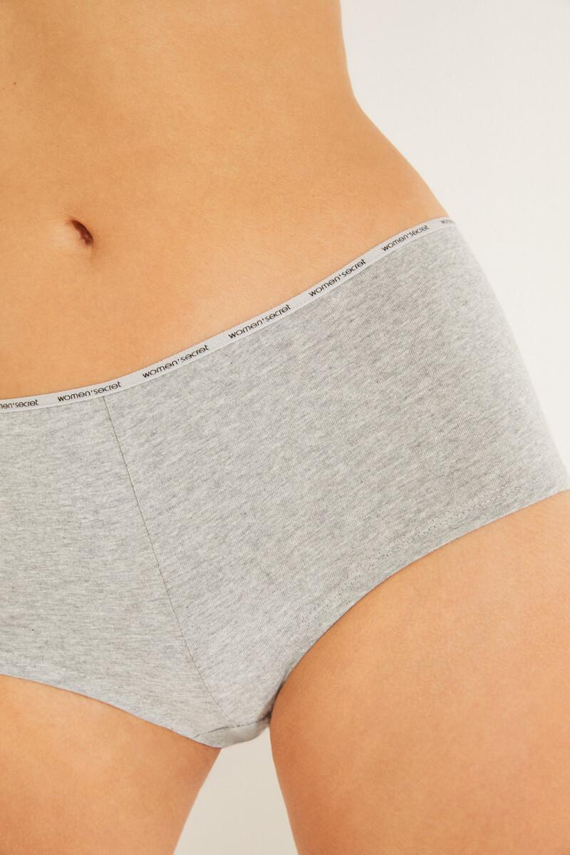 Women'secret Pack 6 Bragas Culotte Algodón Orgánico