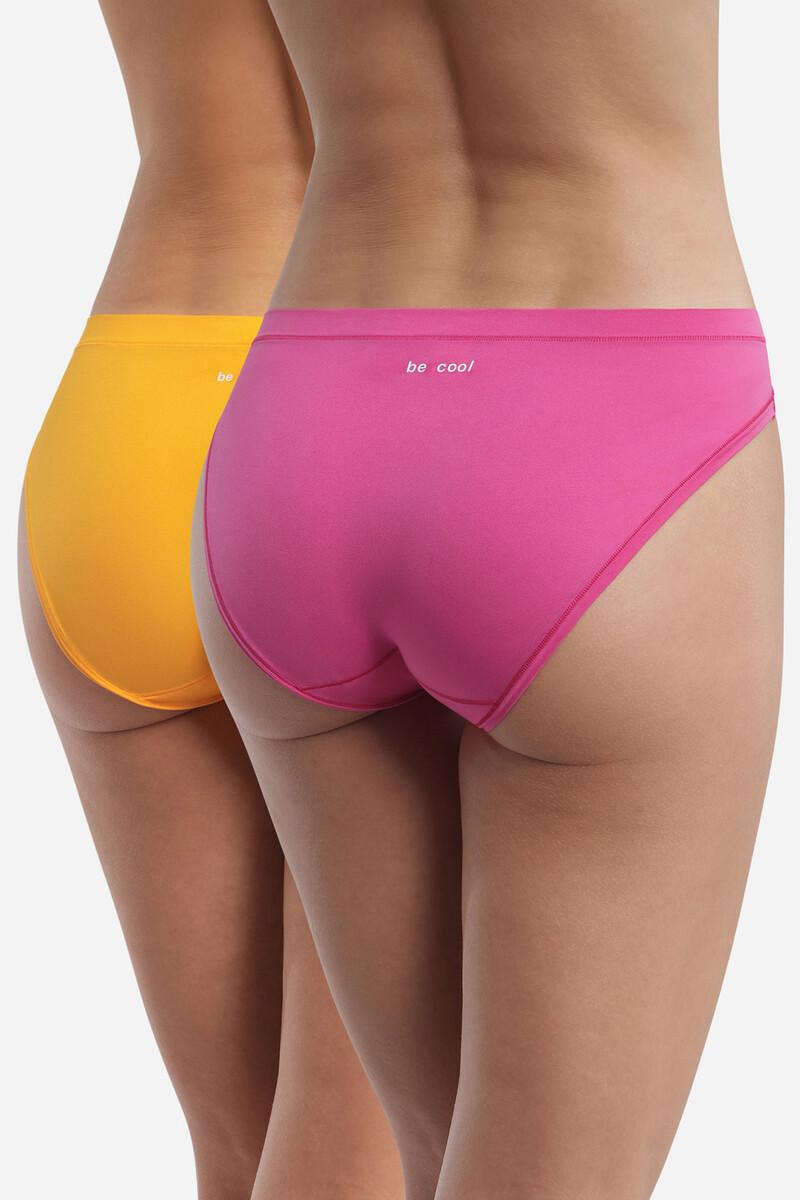 Women'secret Pack De 2 Bragas De Tejido Ultra Elástico Y Efecto Segunda Piel