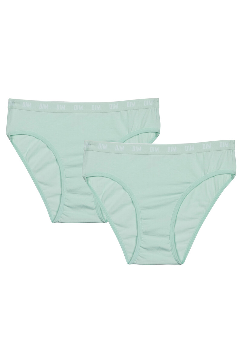 women'secret Pack de 2 bragas hipoalergénicas testadas dermatológicamente