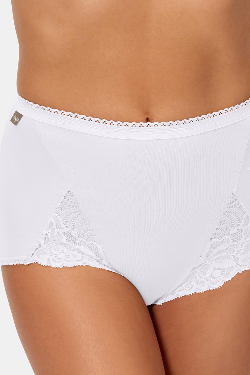 Women'secret Pack De 2 Bragas Maxi De Algodón Elástico Con Encaje