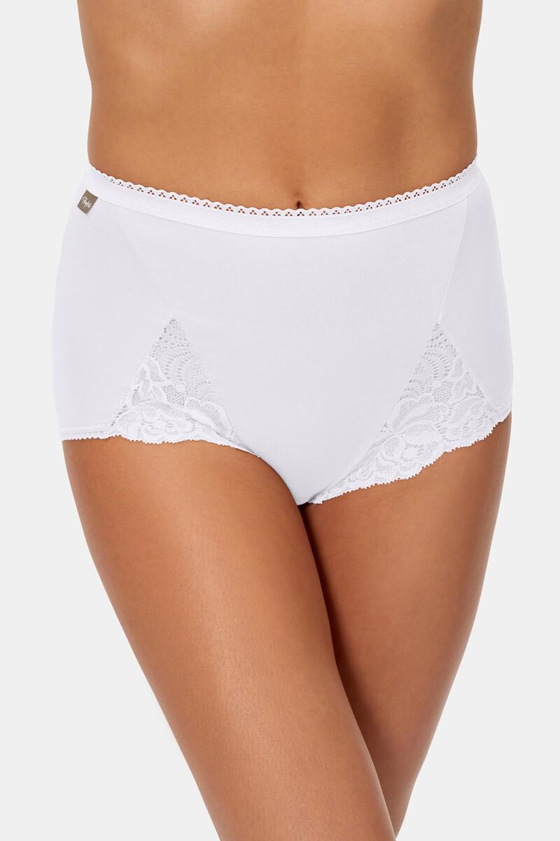 Women'secret Pack De 2 Bragas Maxi De Algodón Elástico Con Encaje