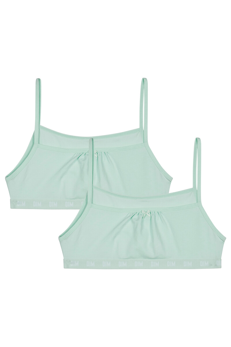 women'secret Pack de 2 tops hipoalergénicos testados dermatológicamente