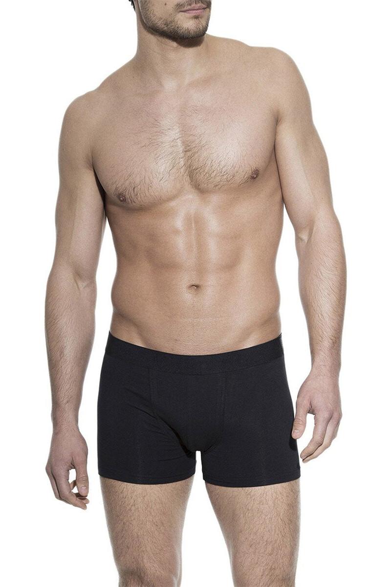 Women'secret Pack De 3 Bóxers Algodón Orgánico Negros