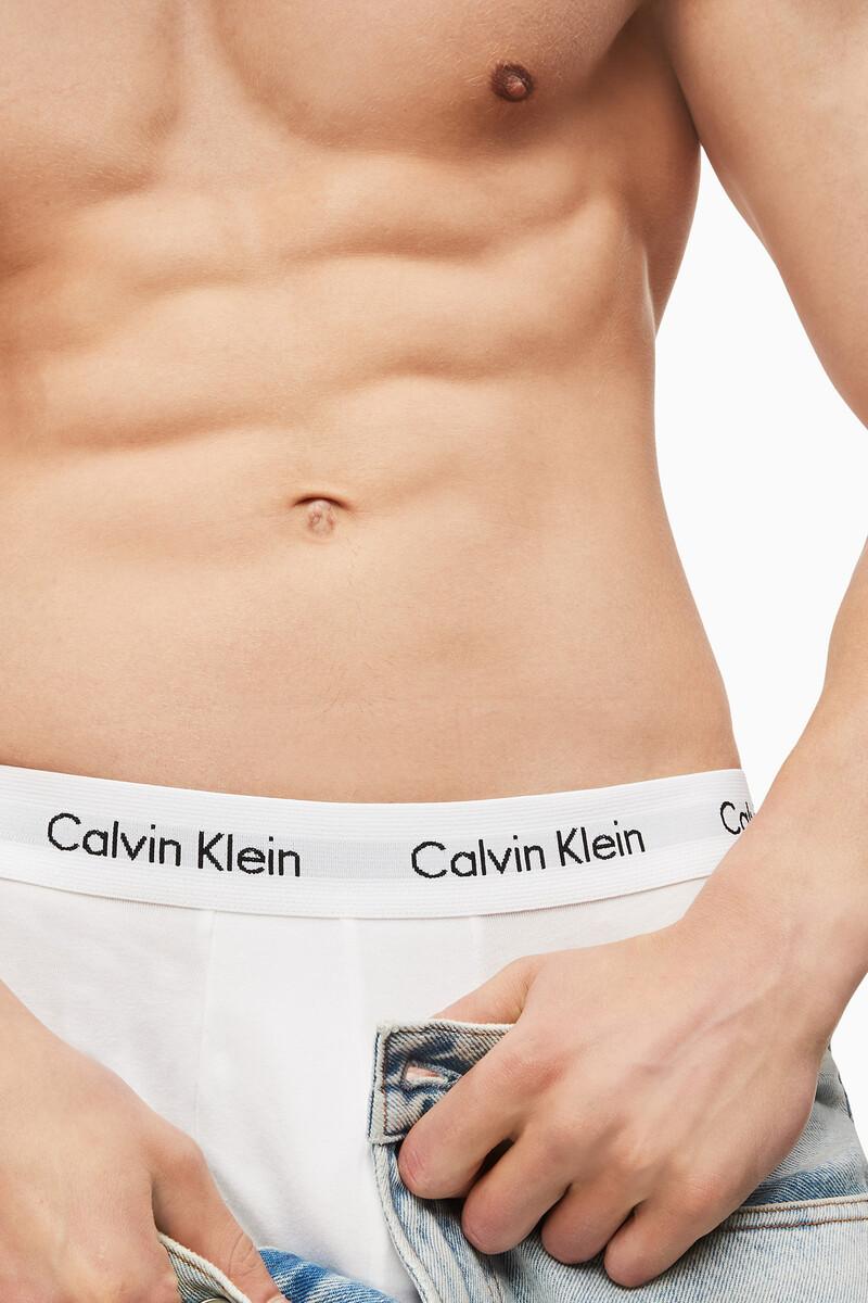 women'secret Pack de 3 Boxers de algodón con cinturilla de Calvin Klein