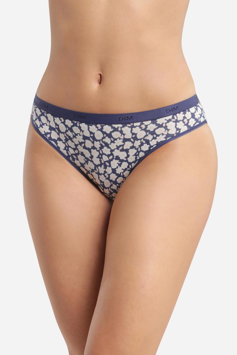Women'secret Pack De 3 Bragas De Algodón Elástico Estampado Flores