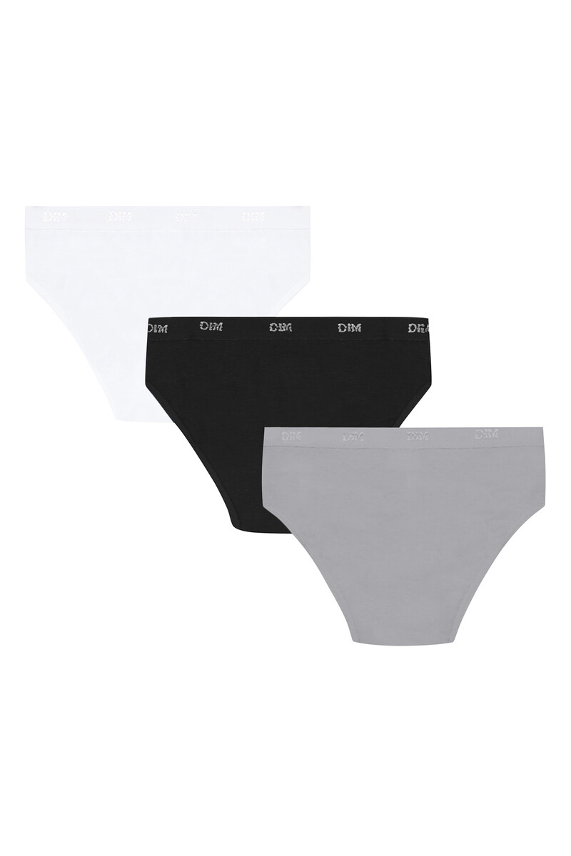 Women'secret Pack De 3 Bragas De Niña De Algodón Con Cintura Elástica