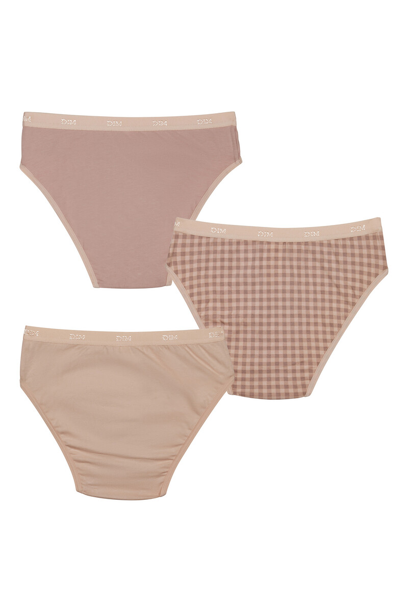 Women'secret Pack De 3 Bragas De Niña Estampadas Con Cintura Elástica