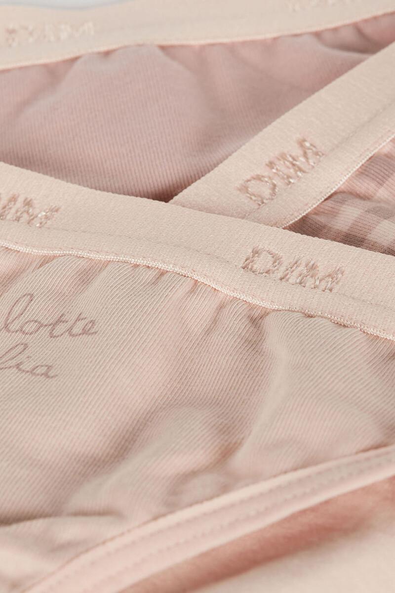 Women'secret Pack De 3 Bragas De Niña Estampadas Con Cintura Elástica