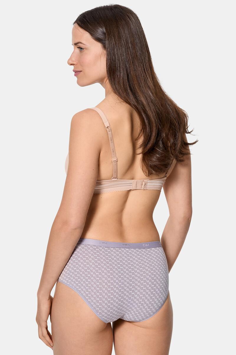 Women'secret Pack De 3 Bragas Tipo Culottes De Algodón Elástico Estampado Flores