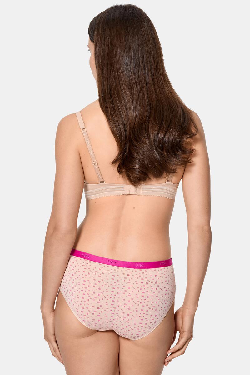Women'secret Pack De 3 Bragas Tipo Culottes De Algodón Elástico Estampado Flores