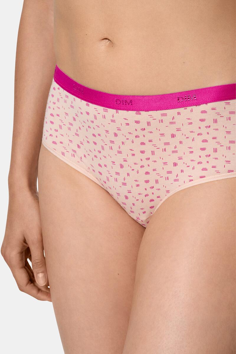 Women'secret Pack De 3 Bragas Tipo Culottes De Algodón Elástico Estampado Flores