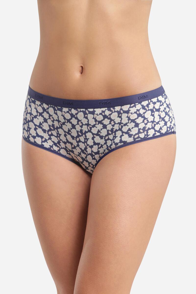 Women'secret Pack De 3 Bragas Tipo Culottes De Algodón Elástico Estampado Flores