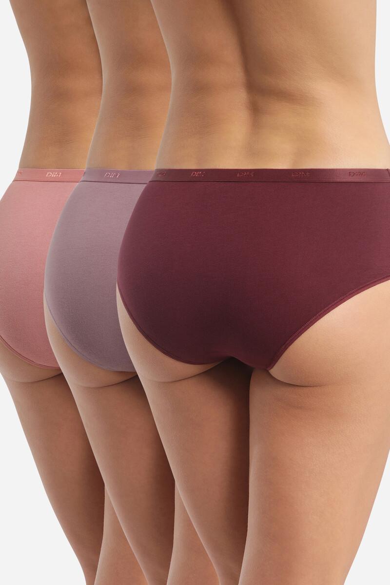 Women'secret Pack De 3 Culottes De Algodón Elástico En Varios Colores