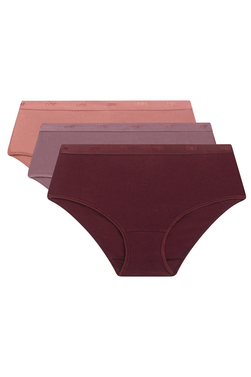 Women'secret Pack De 3 Culottes De Algodón Elástico En Varios Colores