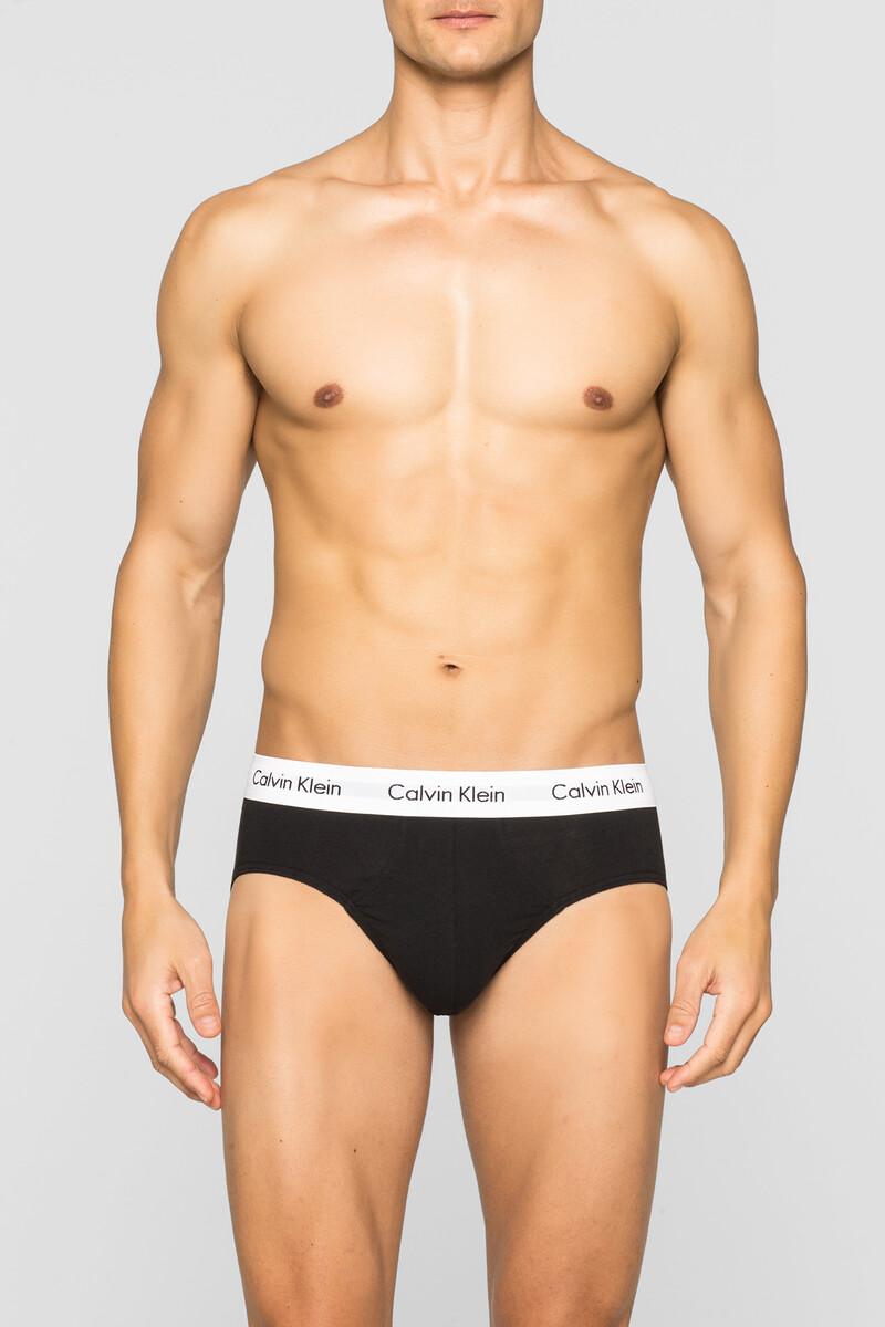 Women'secret Pack De 3 Slips De Algodón Con Cinturilla De Calvin Klein