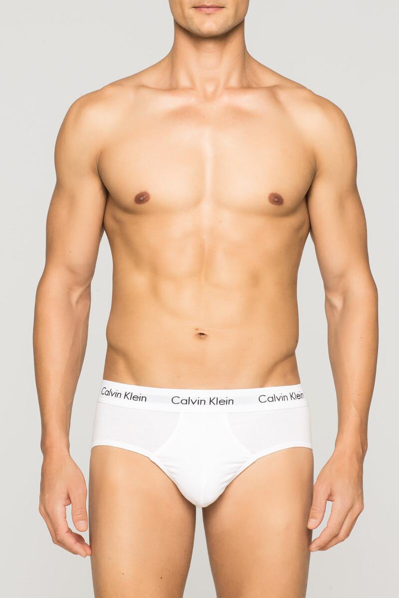 women'secret Pack de 3 Slips de algodón con cinturilla de Calvin Klein
