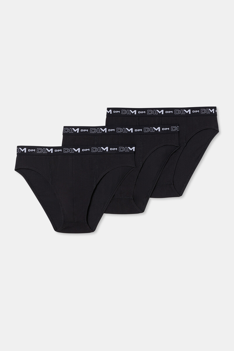 women'secret Pack de 3 slips de hombre de algodón elástico