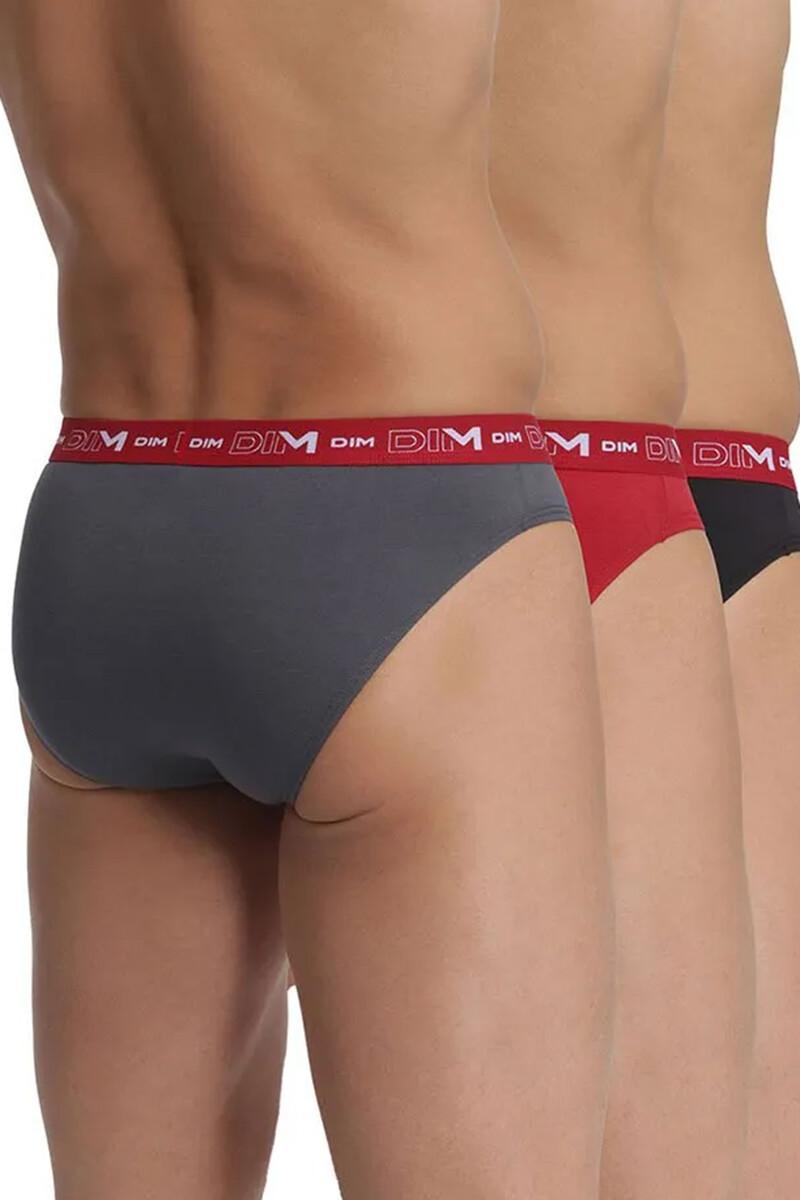 Women'secret Pack De 3 Slips De Hombre De Algodón Elástico