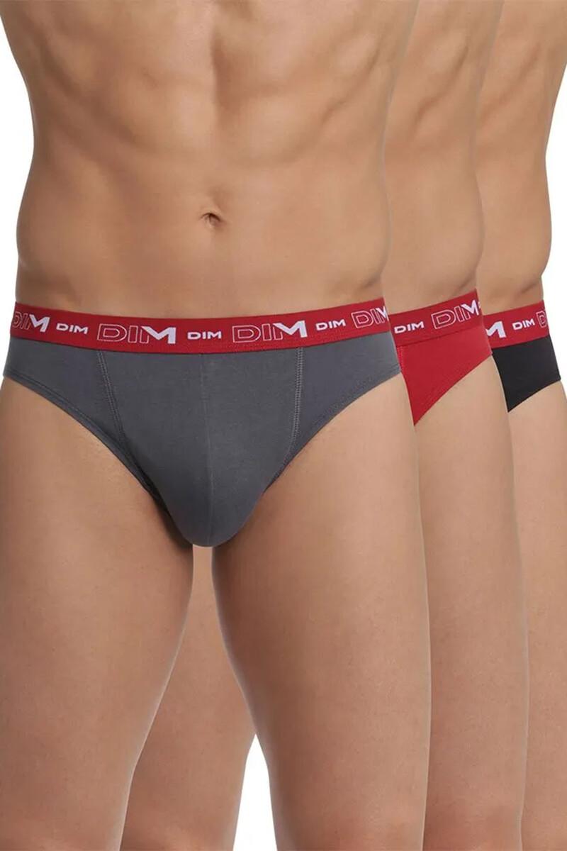 women'secret Pack de 3 slips de hombre de algodón elástico
