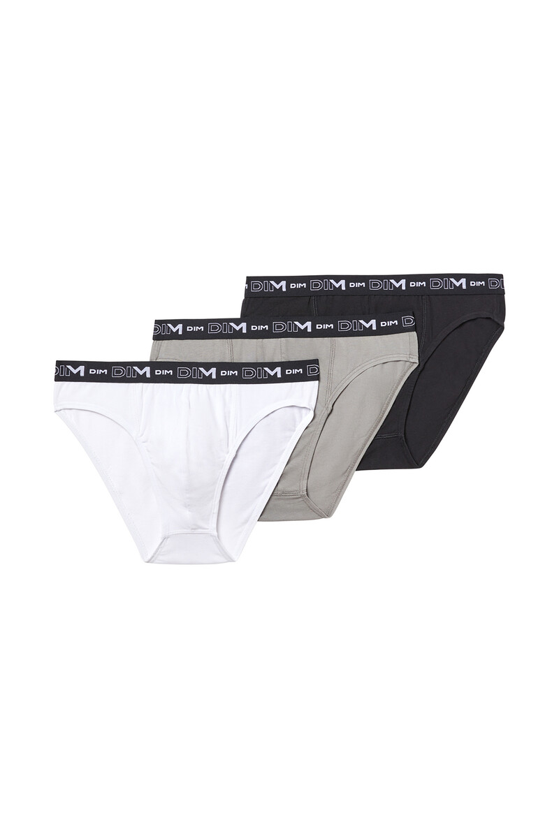 women'secret Pack de 3 slips de hombre de algodón elástico