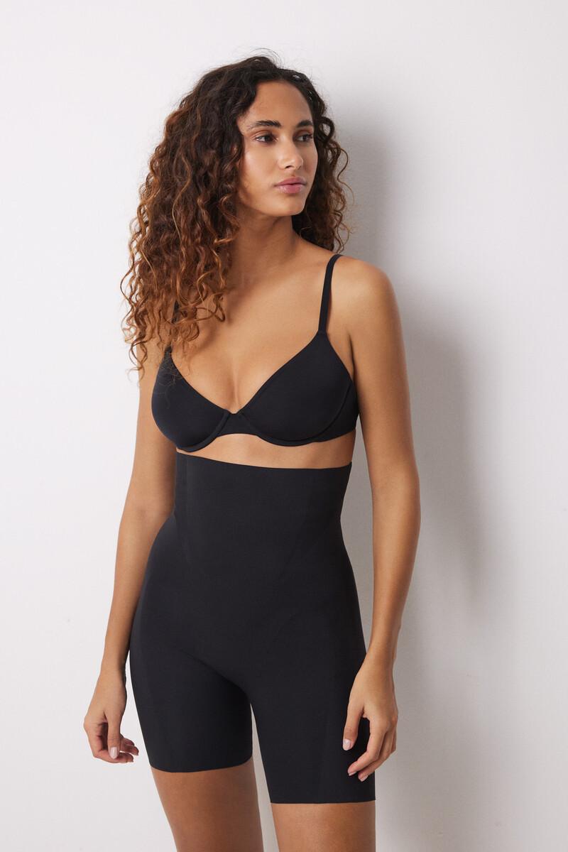 Women'secret Pantalón Ciclista Reductor Y Push Up Negro