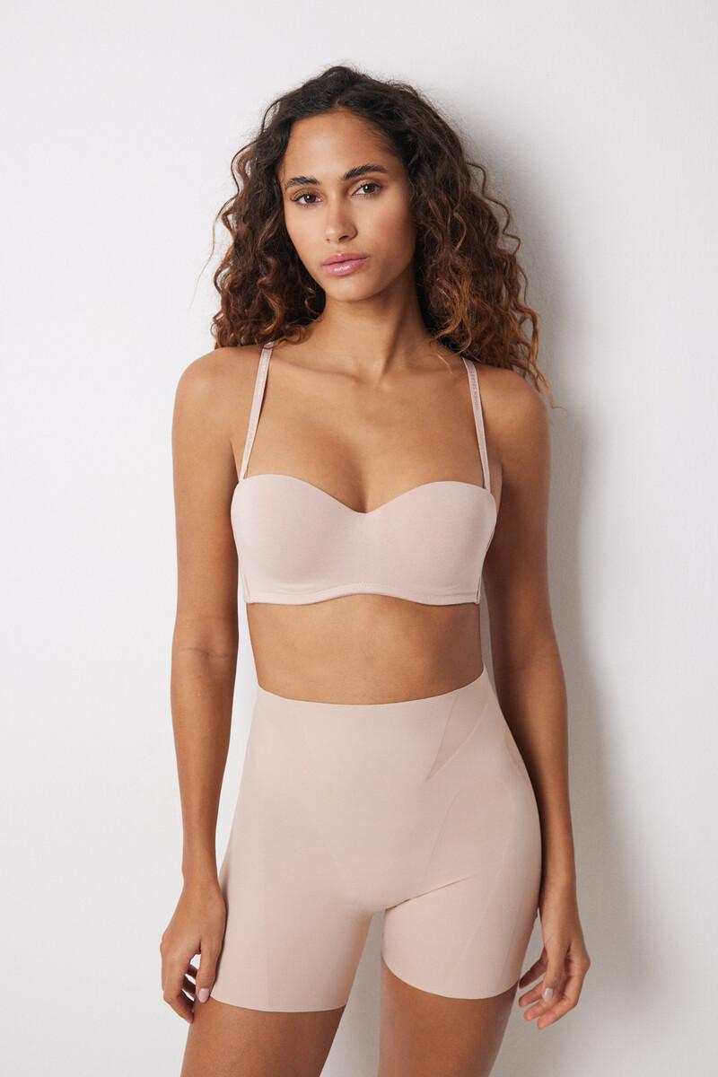 women'secret Pantalón corto reductor y push up nude