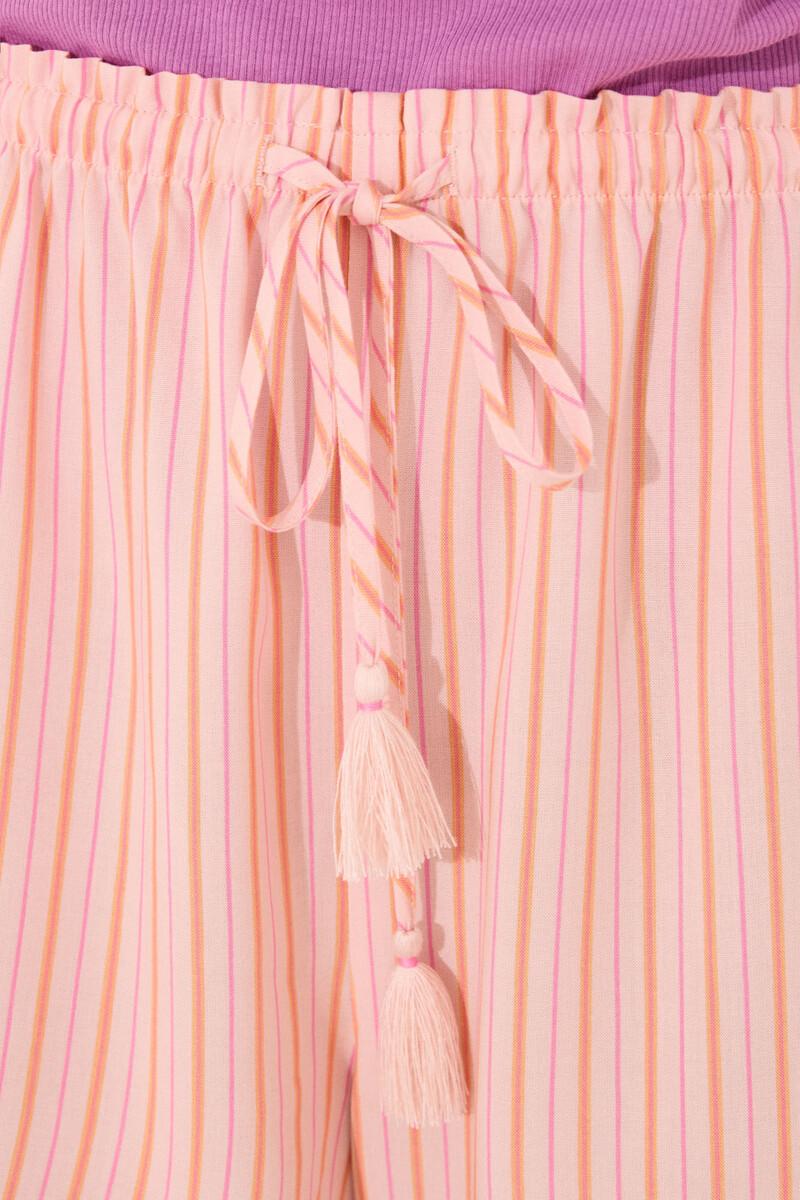 Women'secret Pantalón Largo Viscosa Estampado Rayas