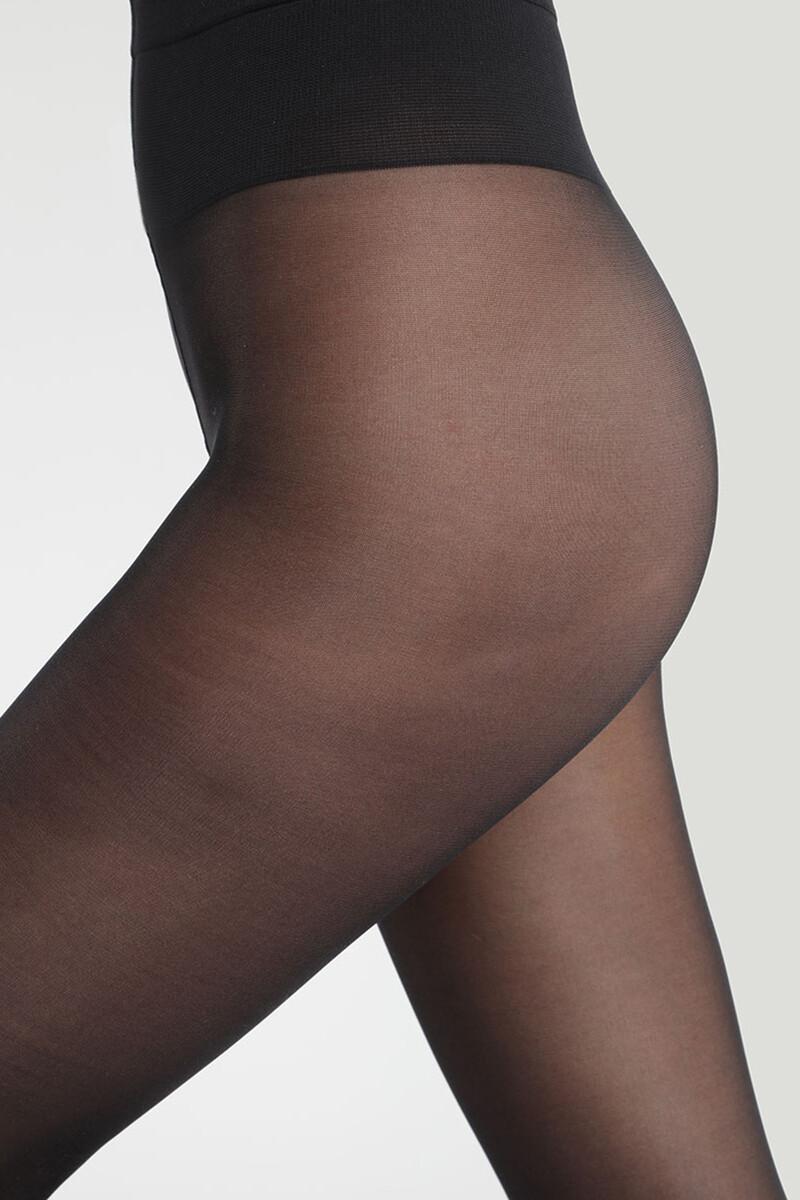 Women'secret Panty Moldeador Opacas Sin Demarcación Negro 25 DEN
