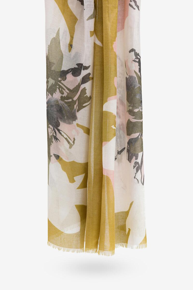 Women'secret Pañuelo Estampado Floral Semitransparente