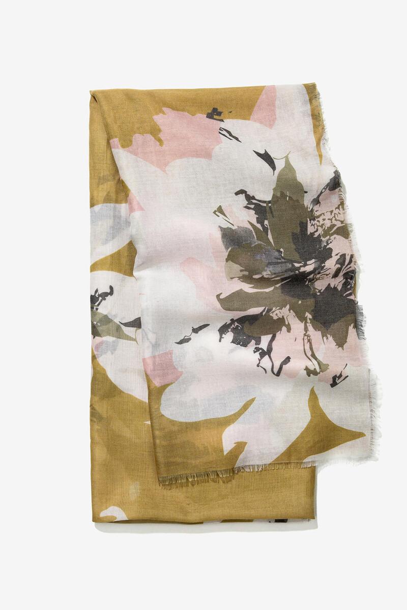 women'secret Pañuelo estampado floral semitransparente