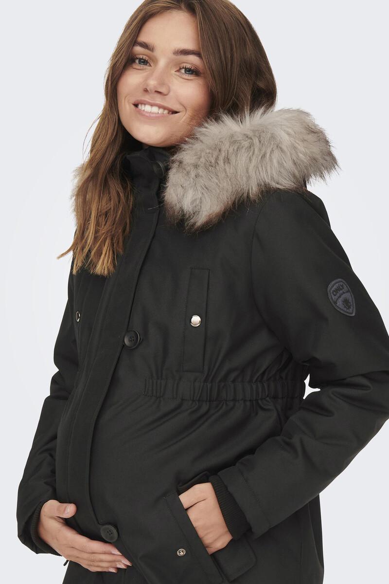 Women'secret Parka Premamá Con Capucha Detalle Pelo