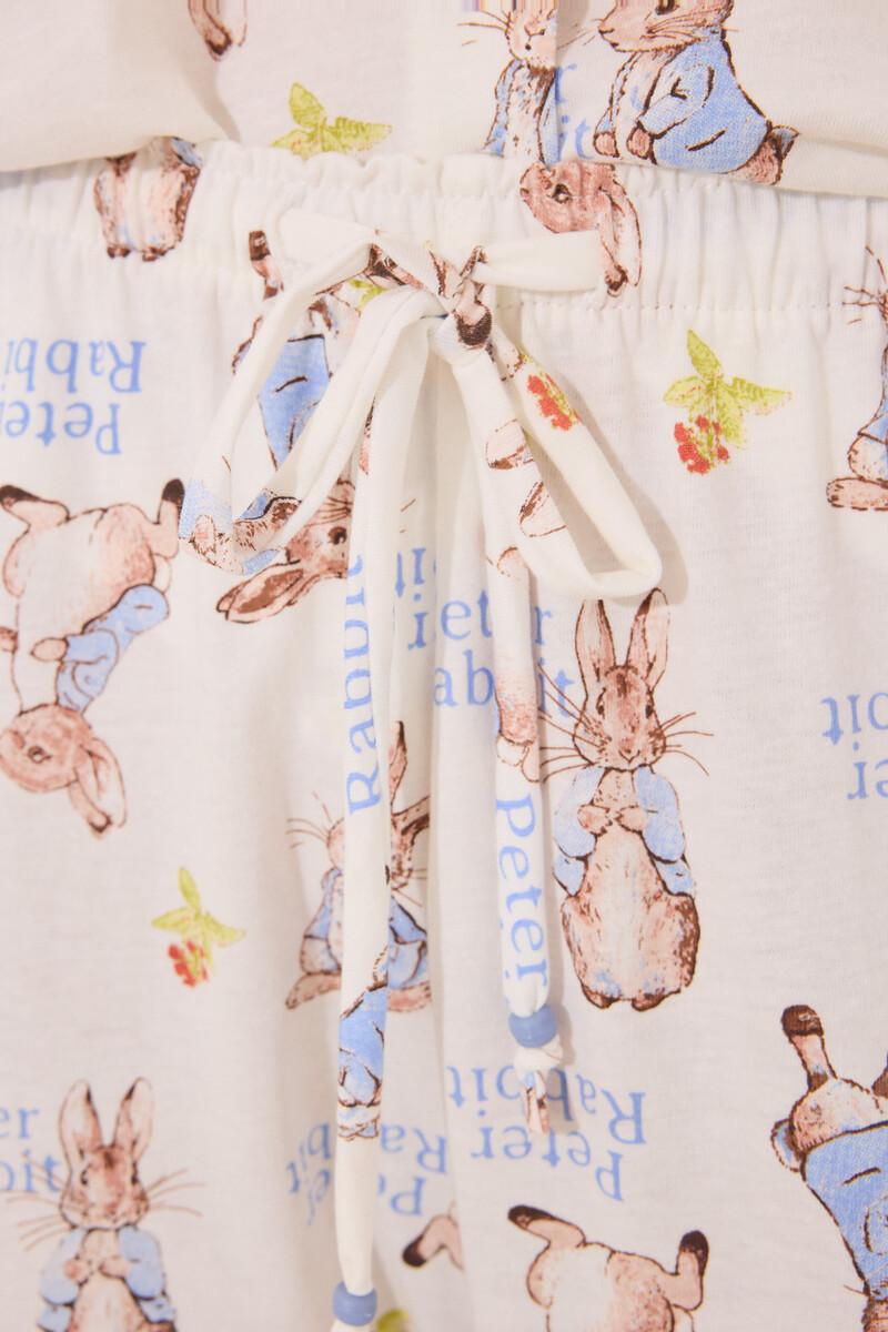 Women'secret Pijama Camisero 100% Algodón "Peter Rabbit"