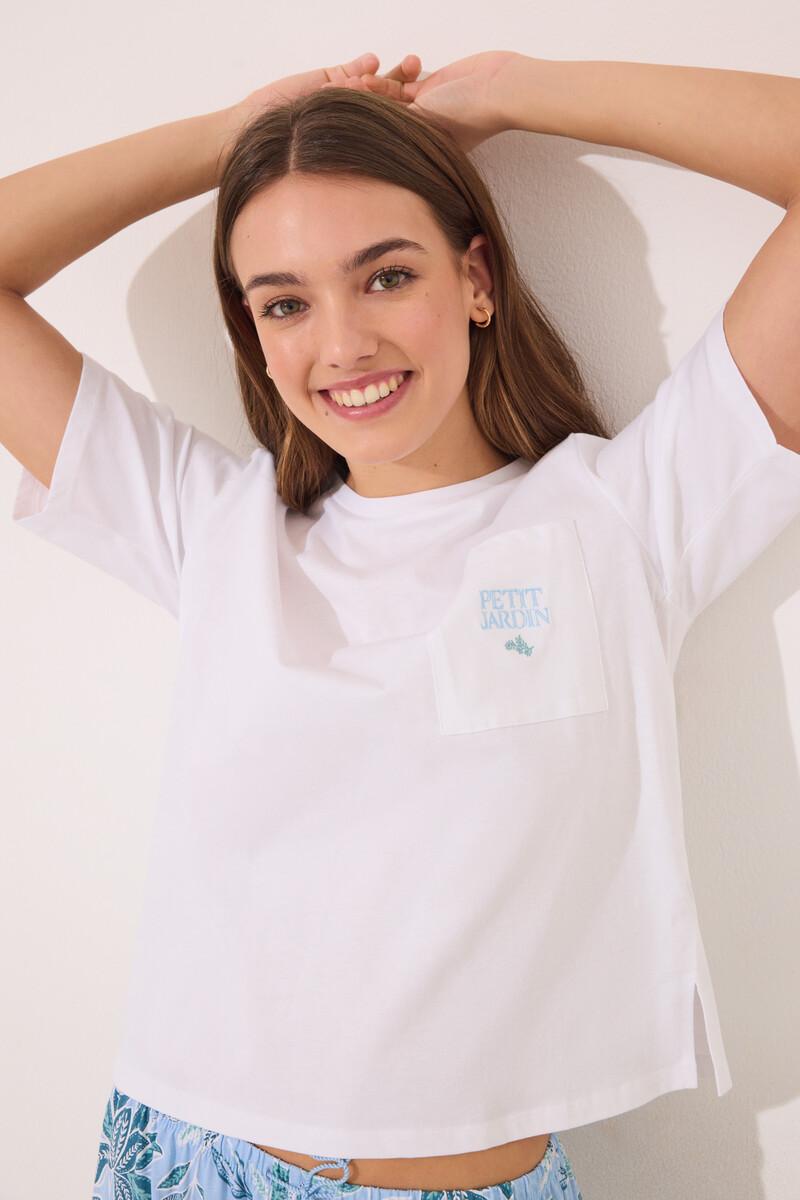 Women'secret Pijama Capri 100% Algodón Estampado Flores