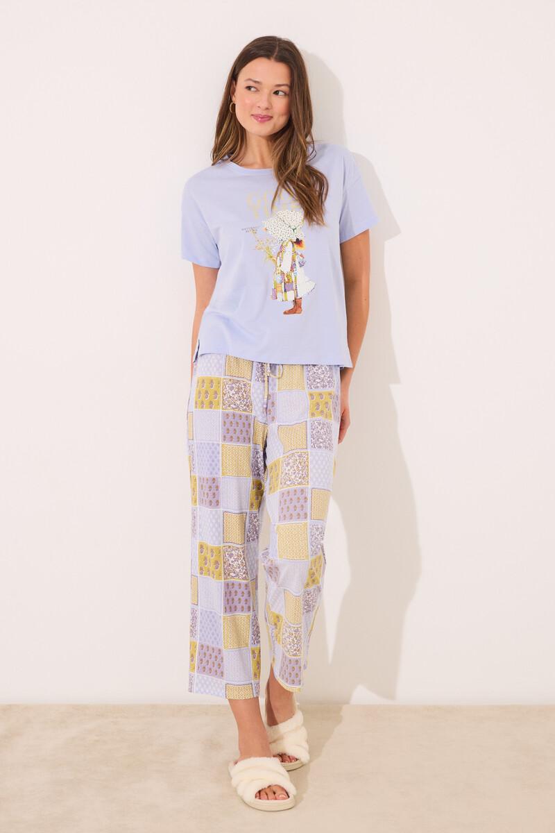women'secret Pijama Capri 100% algodón print "Holly Hobbie"
