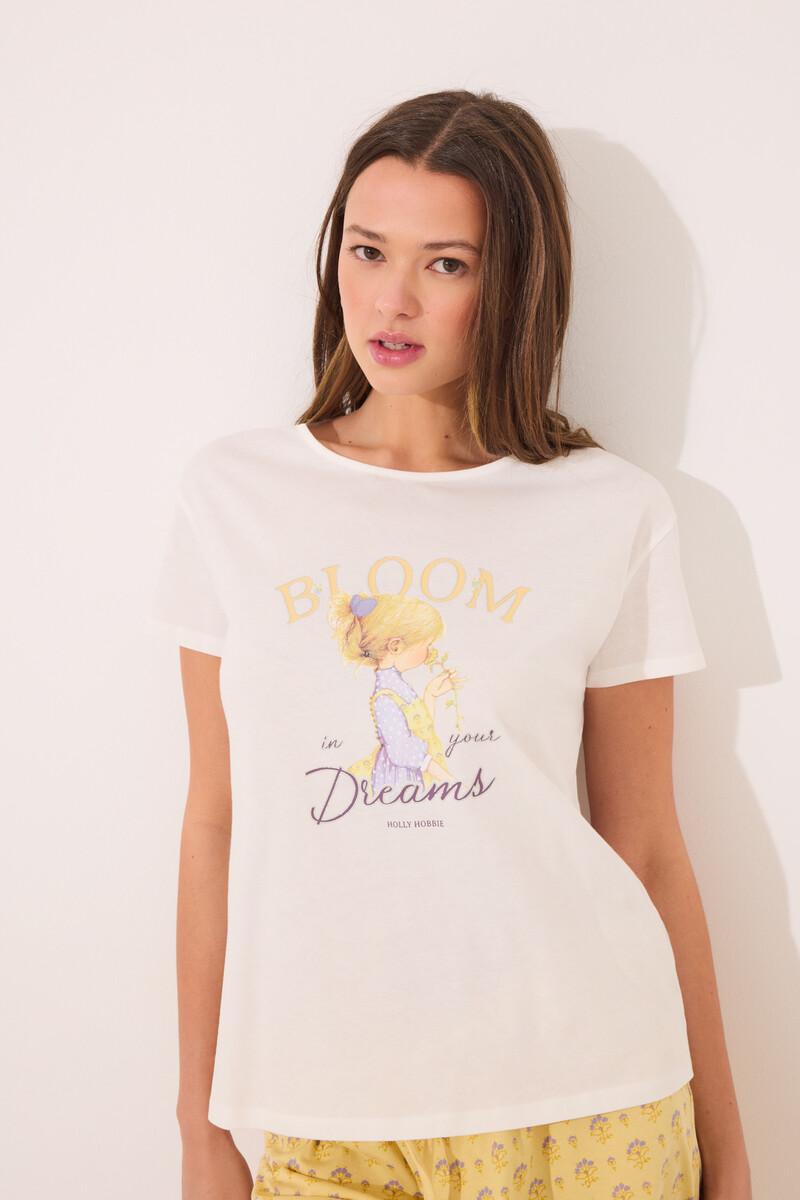 Women'secret Pijama Corto 100% Algodón Print "Holly Hobbie"