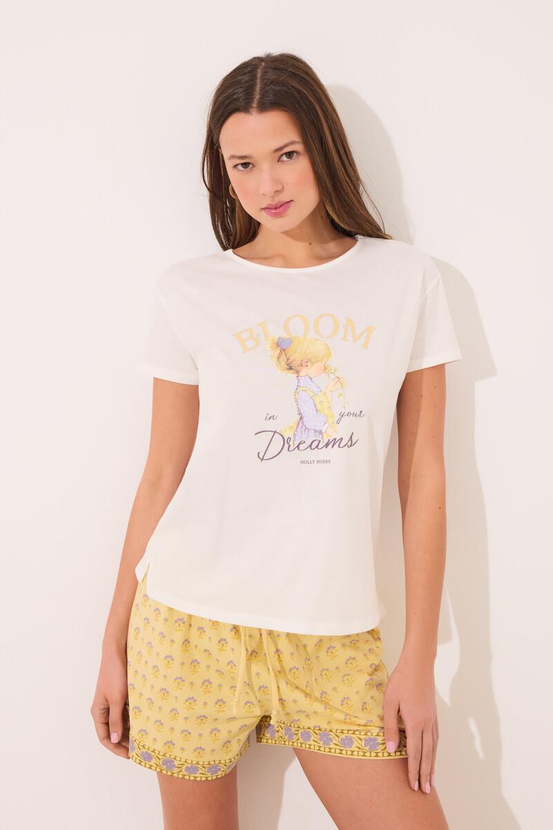 women'secret Pijama corto 100% algodón print "Holly Hobbie"