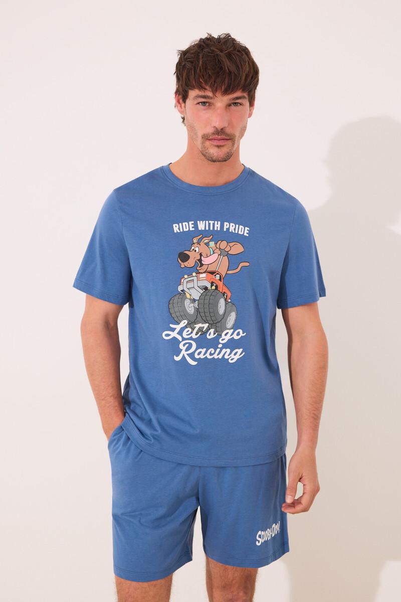 women'secret Pijama corto hombre 100% algodón Scooby Doo