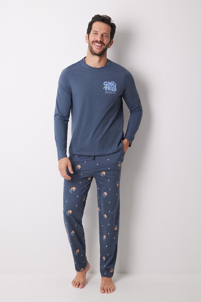 women'secret Pijama largo hombre 100% algodón Garfield