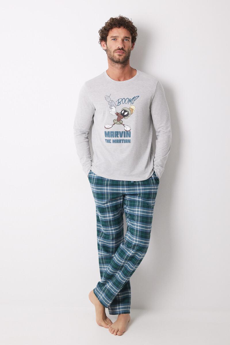 women'secret Pijama largo hombre 100% algodón "Marvin"