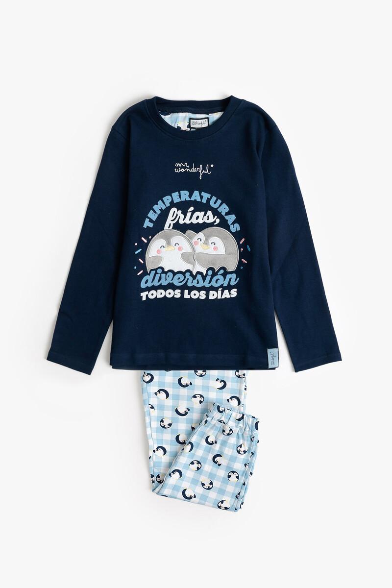 women'secret Pijama Niña Temperaturas Frías Mr. Wonderful