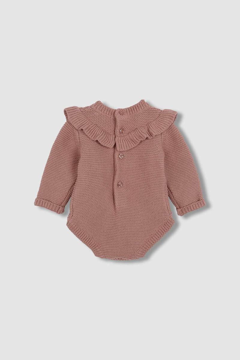 Women'secret Rana De Punto Con Ocho Y Volante Alrededor Canesú Naranja