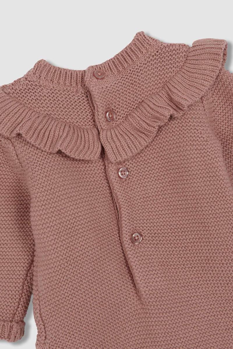 Women'secret Rana De Punto Con Ocho Y Volante Alrededor Canesú Naranja