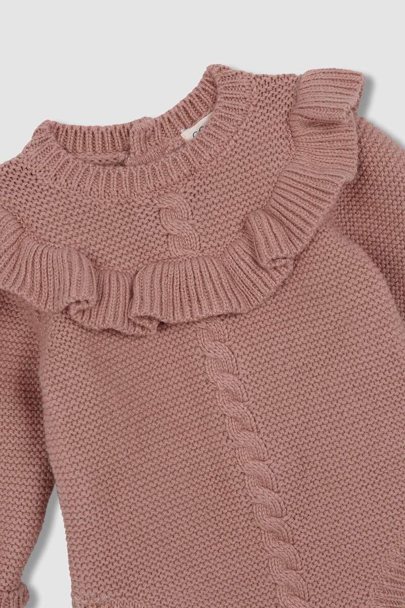 Women'secret Rana De Punto Con Ocho Y Volante Alrededor Canesú Naranja