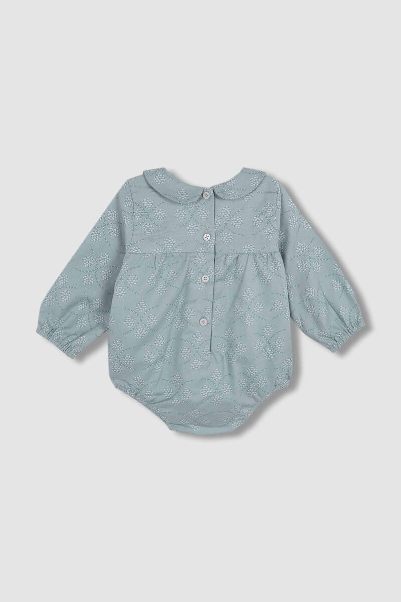 Women'secret Ranita Estampada Manga Larga Azul Claro