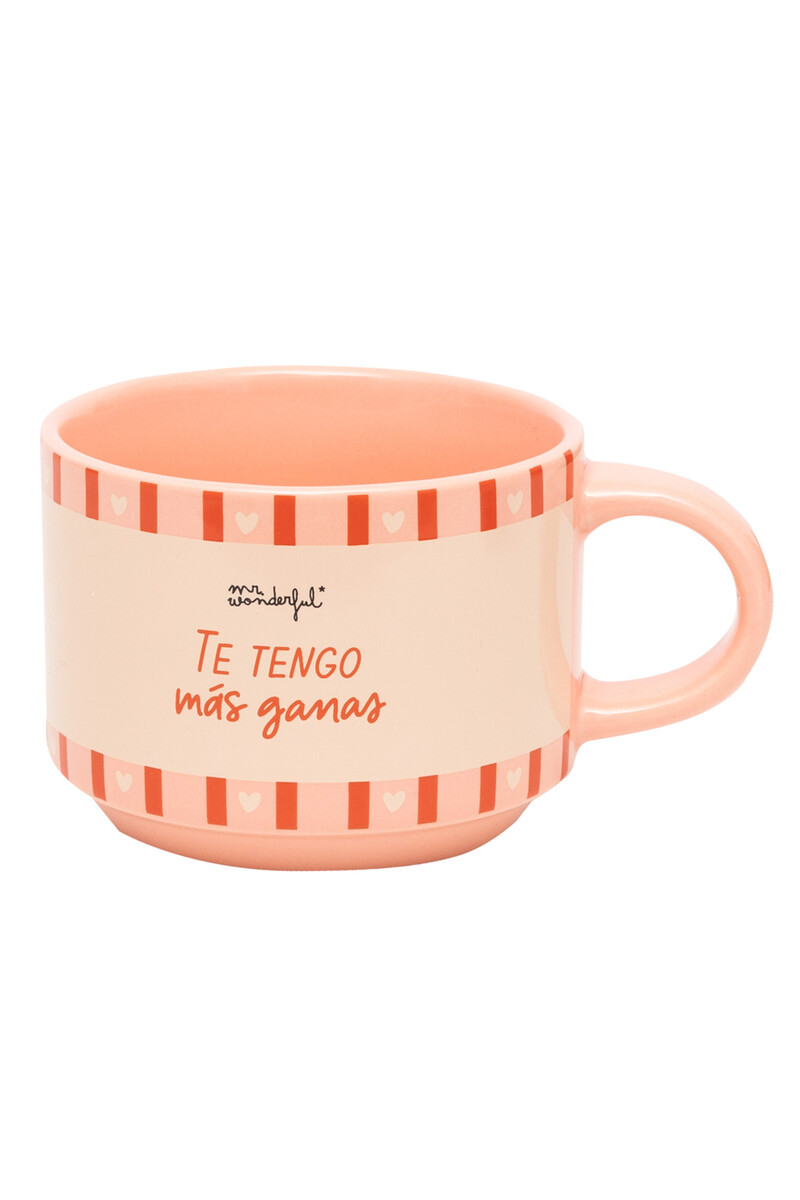 Women'secret Set De 2 Tazas Apilables - Te Tengo Más Ganas Que Al Café De Las Mañanas