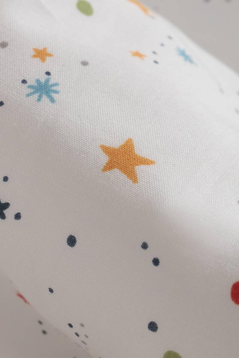 Women'secret Set Funda Nórdica Y Funda De Almohada Niños Algodón Percal Estrellas. Cama 80-90cm