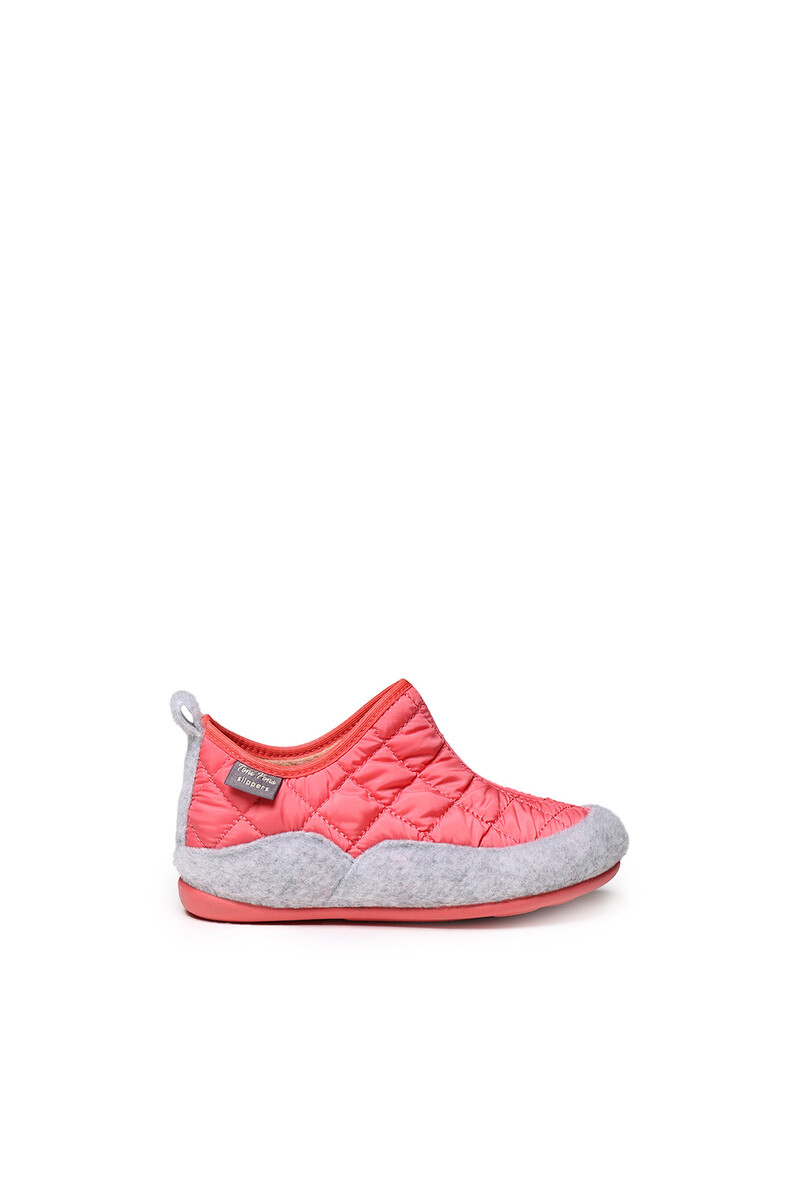 Women'secret Slippers Acolchados Para Niños En Coral