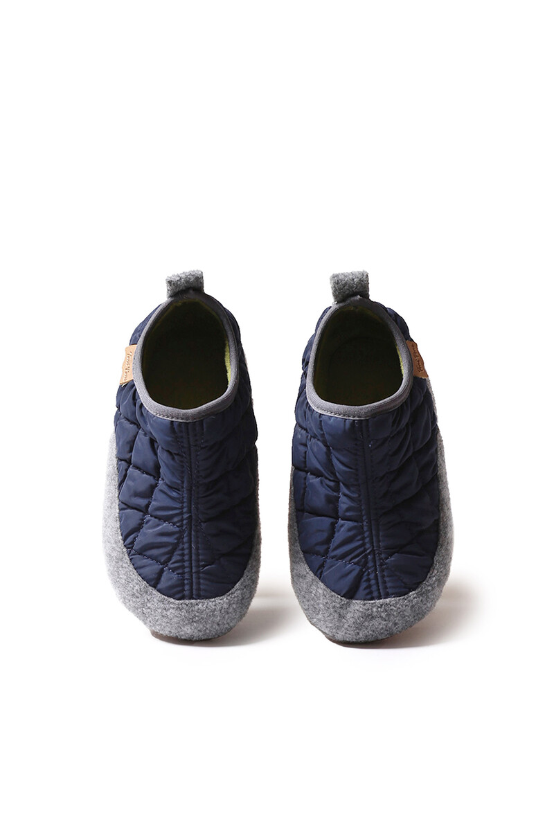 Women'secret Slippers Acolchados Para Niños En Marino