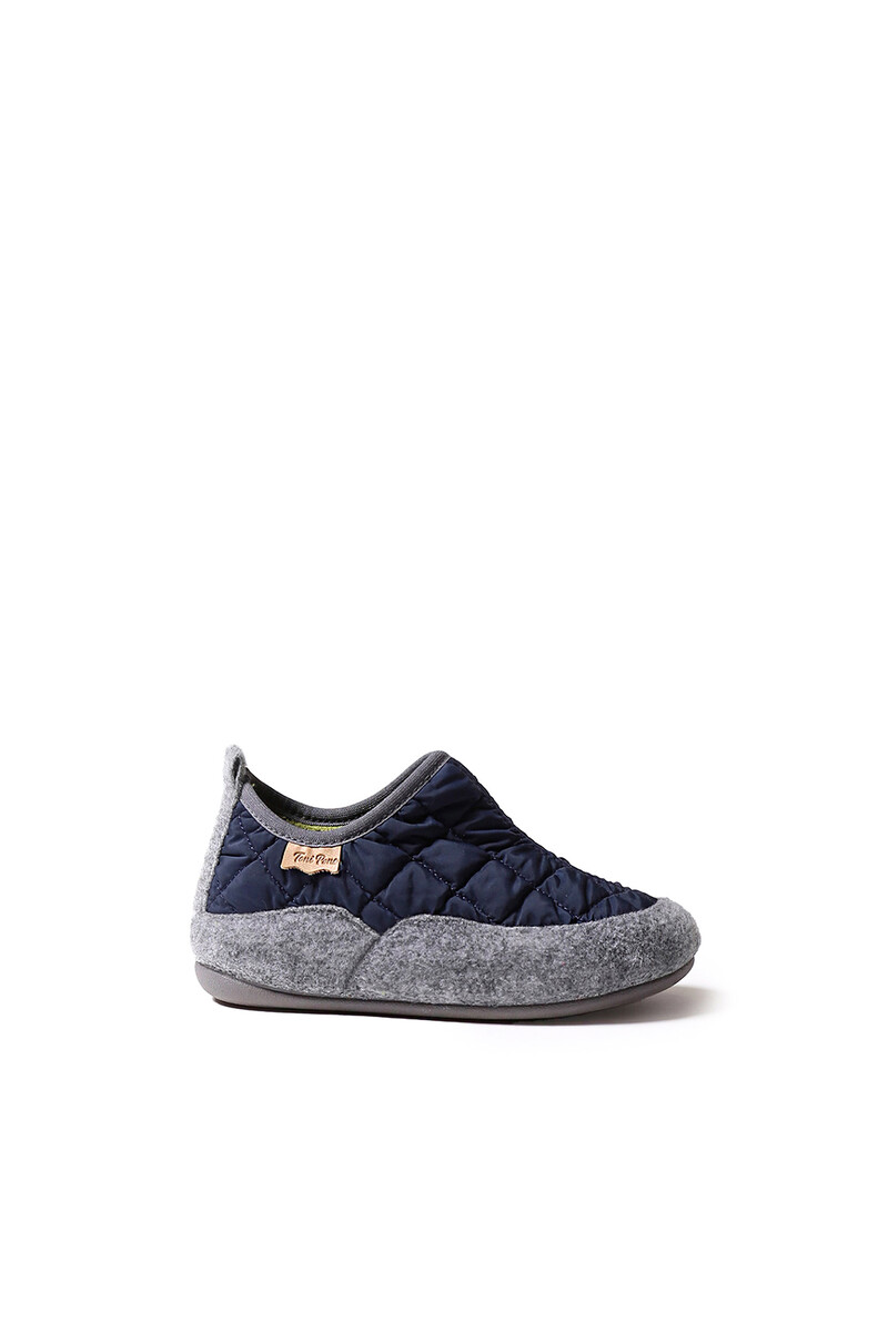 Women'secret Slippers Acolchados Para Niños En Marino