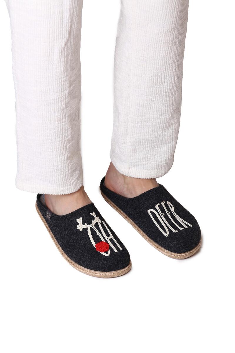 women'secret Slippers para hombre en fieltro en Gris